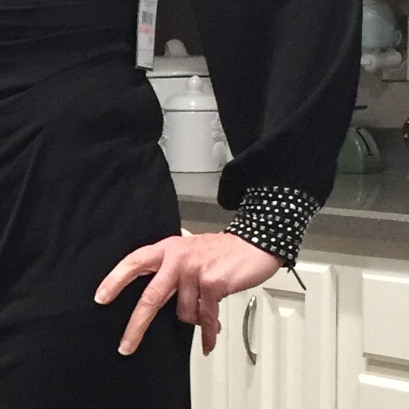 Jessica Howard Little Black Dress-Size 10P - Picture 8 of 8